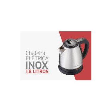 Imagem de Chaleira Elétrica Automática 1,8 L Inox Rápido Aquecimento - Agratto, 