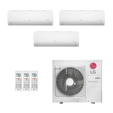 Imagem de Ar-Condicionado Multi Split Inverter LG 36.000 (2x Evap HW 12.000 + 1x