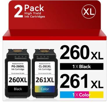 Imagem de Cartucho de tinta OEGGOINK PG-260XL CL-261XL para impressora Canon