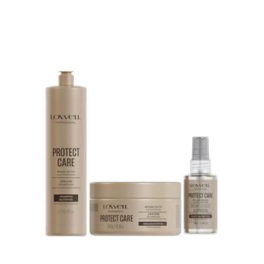 Imagem de Kit Protect Care Profissional Shampoo 1L + Máscara 240g + Óleo 30ml  H
