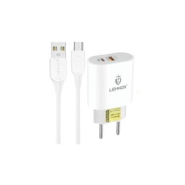 Imagem de Carregador Celular Turbo Power Le-156 C/ Fonte 40w Tipo C/usb + Cabo 1