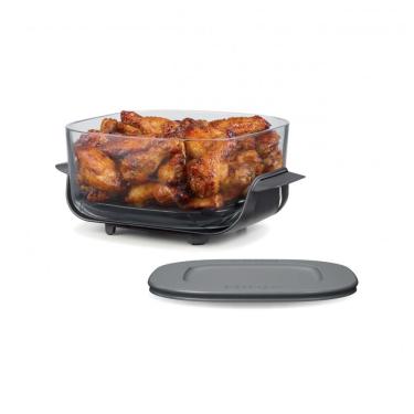 Imagem de Pote de Vidro Ninja CleanCrisp 3,8L com Tampa para Armazenamento - Compatível com Ninja Crispi, Micro-ondas, Freezer e Lava-Louças