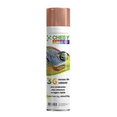 Imagem de KIT 3 Tintas Spray Chesy 400ml  Uso Geral secagem rápida várias cores 