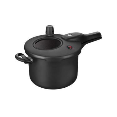 Imagem de Panela De Pressão Fech Externo Preto 4.5L MTA 8500