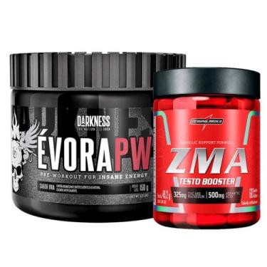 Imagem de Evora Pré Treino 150g + Zma 60 Caps Integralmedica, Uva