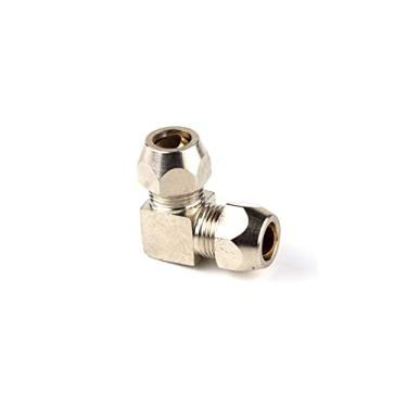 Imagem de 4 6 8 10 12 14 16mm OD Tubo Latão Ferrule Tube Conector de Compressão Óleo Água Gás Adaptador Tipo L T, L, OD tubo 12mm
