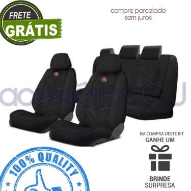 Imagem de Conjunto capa para banco de carro em tecido grosso automotivo para Palio 97