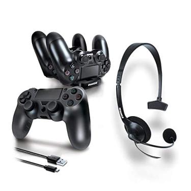 Imagem de Dreamgear Dgps4-6435 Kit De Acessórios Gamer Com 6 Peças Para Playstation 4, Dreamgear, Preto - Android