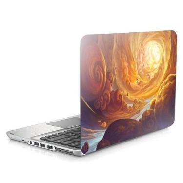 Imagem de Skin Adesivo Protetor Para Notebook 15" Dragão Dragon Alado D11 - Skin