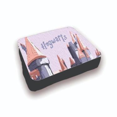Imagem de Almofada Bandeja Para Notebook Laptop Personalizado Hogwarts Roxo - Cr