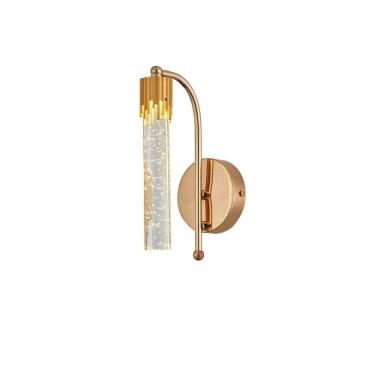 Imagem de Arandela Dourada Cristal Bolha LED 5W 3000K Bivolt