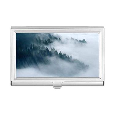 Imagem de Porta-cartões de visita Fog Forest Mountain Sky Cloud