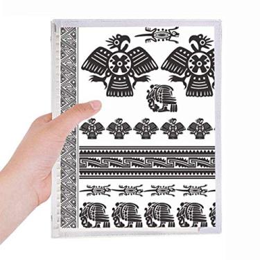 Imagem de Caderno de arte com estampa de faraó do Egito caderno de folhas soltas diário recarregável artigos de papelaria