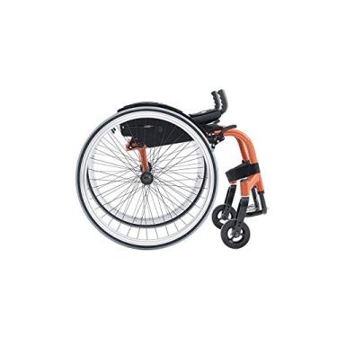 Imagem de Cadeira de Rodas Monobloco Ativa modelo Star Lite - Ortobras-38x40x40cm-Grafite