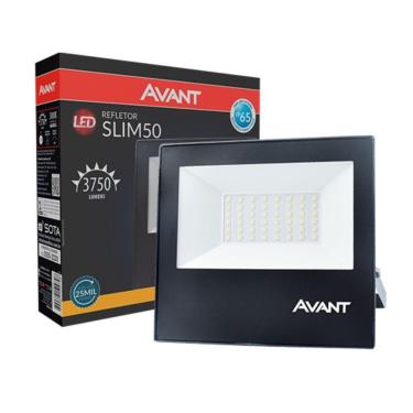 Imagem de Refletor Led Avant 50W 3000K Bivolt Preto