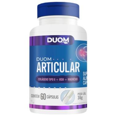 Imagem de Duom, Duom Articular Colágeno Tipo 2 Com Msm e Magnésio 60 Cápsulas - Duom