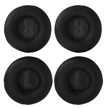 Imagem de 2 Pares de Almofadas de Ouvido de Substituição, para 400BT 460NC, Couro Artificial Macio, Espuma Respirável, Capa de Fone de Ouvido, Almofadas de Ouvido