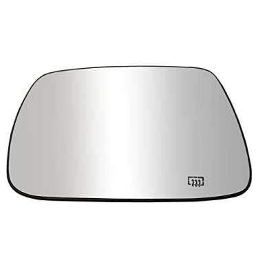 Imagem de LOIYLLEN Substituição do espelho lateral do motorista para espelhos Jeep Grand Cherokee 2005, 2006, 2007, 2008, 2009, 2010, vidro retrovisor do lado esquerdo com aquecimento (5142875AA)