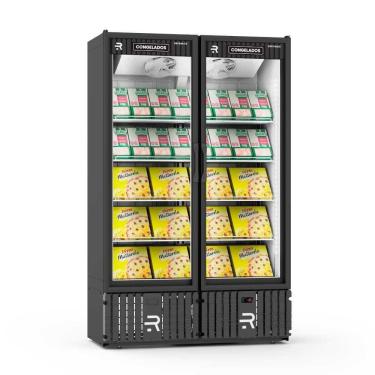 Imagem de Visa Cooler Congelados 2 Portas Preto VCCO2P 220V - Refrimate