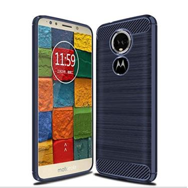 Imagem de NEKOYA Capa para Moto E5 Plus, sensação macia, proteção total, anti-arranhões e impressões digitais + capa de celular resistente a arranhões para Moto E5 PLUS