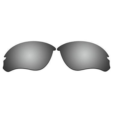 Imagem de Acompatible Lentes de reposição para óculos de sol Oakley Speed Jacket OO9228 (titânio - Polarizado)