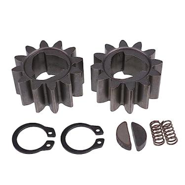 Imagem de DUDSN Kit de engrenagem de acionamento 42661-VE2-800 engrenagens (12 dentes) e 42672-VE2-800 chaves e molas e clipes compatíveis com cortadores Honda de 53.3 cm HRB 215, HRB 216, HRB 217, HRM 215, HRR