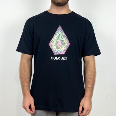 Imagem de Camiseta Volcom Star Shields Preto-Masculino