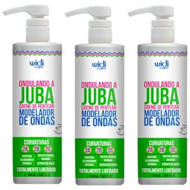 Imagem de Kit 3 Ondulando A Juba Creme De Pentear Widi Care Modelador De Ondas 500ml