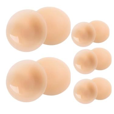 Imagem de Protetor De Mamilo Fita UP Tapa Mamilo Bico do Seio Aréola Flexível Silicone Ultra-Fino...