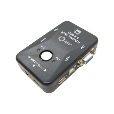 Imagem de Chaveador kvm switch 2 portas vga usb lotus lt-km002