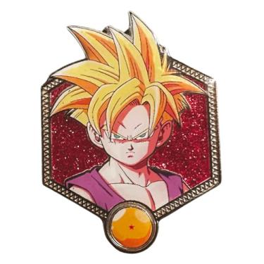 Imagem de Golden Series 2 Super Saiyajin Kid Gohan - Broche de esmalte colecionável DBZ, Small, esmalte, não