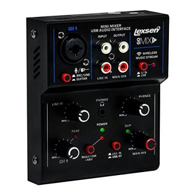 Imagem de Lexsen GOMIX1 Mesa de Som com Interface de Gravação USB e Bluetooth