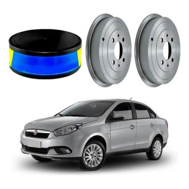 Imagem de Tambor Freio Traseiro Grand Siena 1.4 Com Abs 2013 A 2016 - Hipper Fre