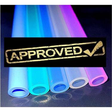 Imagem de Canudo Lax Vox Respiratoria Voz Tubo Ressonância 35cmx9mm Or - Silicon