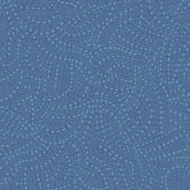 Imagem de Papel de Parede Capri Geométrico Azul 190512702 - 1838
