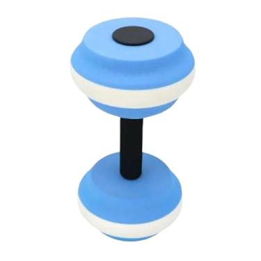 Imagem de Pegciuho Halteres Aquáticos para Piscina Halteres Barra de Natação Barra de Mão para Treinamento de Natação Indoor, Azul