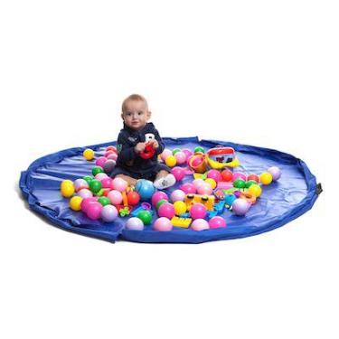 Imagem de Saco Organizador de Brinquedos - Azul - Momis Petit 