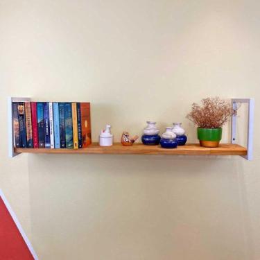 Imagem de Prateleira de Ferro e Madeira Industrial de Parede Style 1 Prateleira 