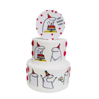 Imagem de Bolo Fake Flork - Catavento Festa dos Sonhos