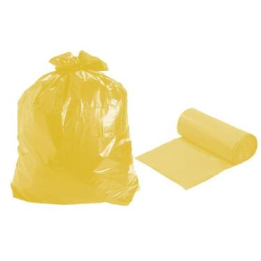 Imagem de Saco de Lixo em Rolo 40 Litros Amarelo 50 Unidades - Artlimp
