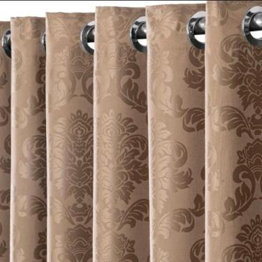 Imagem de Cortina Decorativa Jacquard SemiBlackout 2M X 1,70M - Zapata Confecçõe