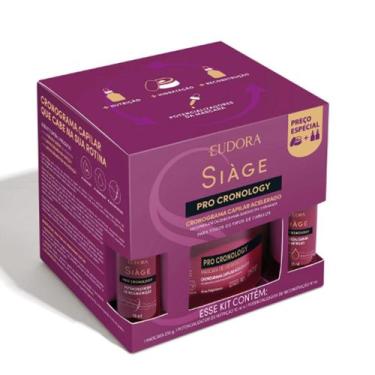 Imagem de Kit Cronograma Capilar Acelerado Siàge Pro Cronology (3 itens) Eudora