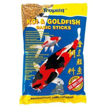 Imagem de Ração Tropical Koi & Goldfish Basic Sticks para Peixes 90g