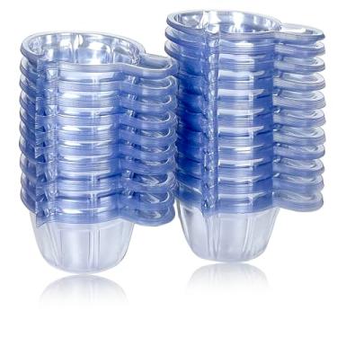 Imagem de yuntop Pacote com 200 copos de urina descartáveis, copos de amostra de urina de 40 ml, copos de plástico para coleta de urina para gravidez, teste de pH, teste de ovulação