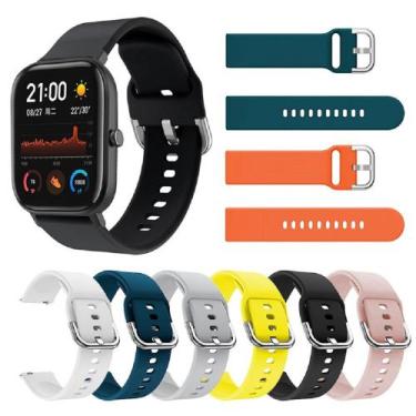 Imagem de Pulseiras fecho invertido Nsmart compatíveis com Amazfit GTS / GTS 2 M