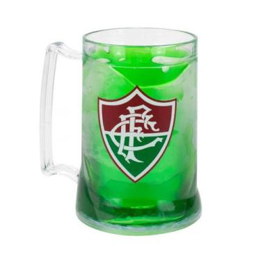 Imagem de Caneca Gel Isolante Térmico Torcida Fluminenese 400 ML - Mileno