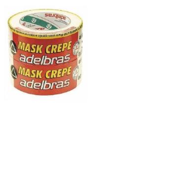 Imagem de Fita Crepe 48MMX50MT MASK Adelbras 710 PCT 02UN