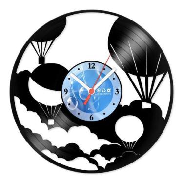 Imagem de Relógio De Parede Disco Vinil Diversos - Balões de Ar - VDI-249 - Mode