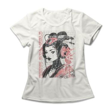 Imagem de Camiseta Feminina Brave New World - Studio Geek, 2P, Off white