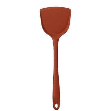 Imagem de Espátula Triangular Em Silicone Terracota 33 Cm - Udlandia